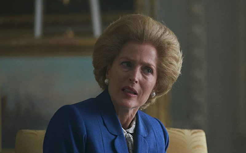 Gillian Anderson as Margaret Thatcher